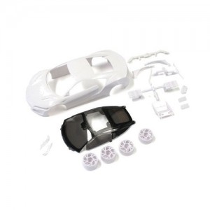 [KYOSHO] Honda NSX White body set(w/Wheels)