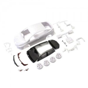 [KYOSHO] Toyota PRIUS PHV White body set(w/Wheels