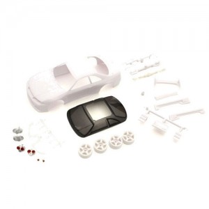 [KYOSHO] NISSAN GT-R NISMO R33WhiteBodySetw/Wheel