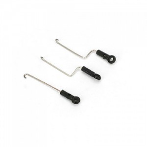 Servo Pushrod Set(w/Ball Link)/3pcs : mCP-X