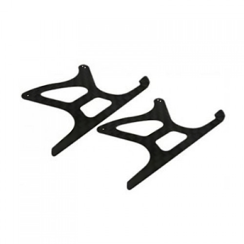 �˾���ũ MCPXBL723-CF CNC CF Landing Skid Style 01 Set [mCPXBL723-CF] - MCPX BL