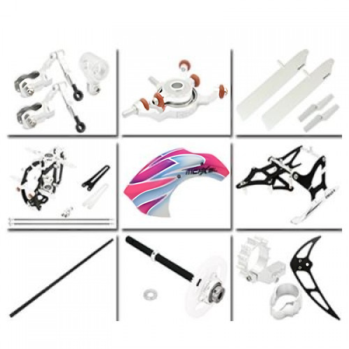 �˾���ũ mCPXBL983-S CNC Advanced DFC Head Upgrade Kit (Silver) - Blade mCPXBL