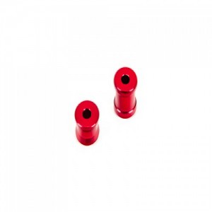 [ARRMA] ALUMINUM CHASSIS BRACE SPACER SET (RED)