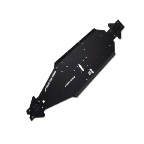 �˾���ũ ARA320570 [ARRMA] ALUMINUM CHASSIS CNC 7075 T6 LWB (BLACK) (1PC)