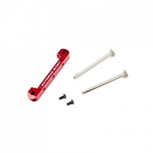 [ARRMA] FRONT UPPER SUSPENSION MOUNT CNC ALUMINUM (RED)