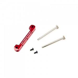 [ARRMA] FRONT UPPER SUSPENSION MOUNT CNC ALUMINUM (RED)