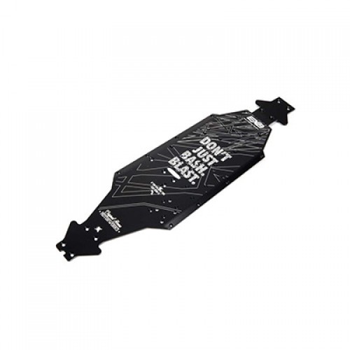 �˾���ũ ARA320571 [ARRMA] ALUMINUM CHASSIS CNC 7075 T6 LWB (BLACK) (1PC)