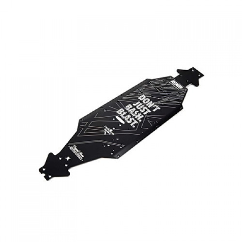 �˾���ũ ARA320571 [ARRMA] ALUMINUM CHASSIS CNC 7075 T6 LWB (BLACK) (1PC)