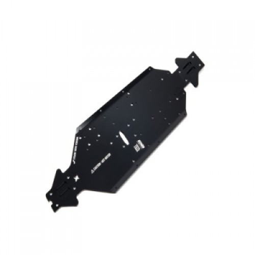 �˾���ũ ARA320572 [ARRMA] ALUMINUM CHASSIS CNC 7075 T6 SWB (BLACK) (1PC) for Senton/Outcast/Notorious/Typhon
