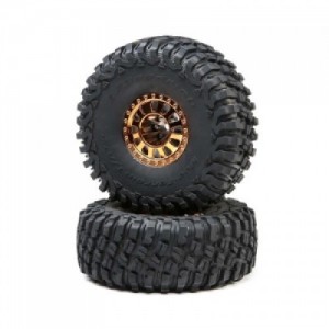 [TEAM LOSI] 2.2 Wheels with BFG Tire, Copper: Lasernut U4