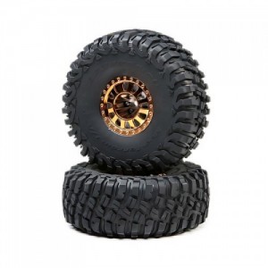 [TEAM LOSI] 2.2 Wheels with BFG Tire, Copper: Lasernut U4