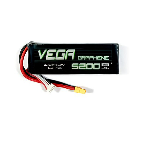 �˾���ũ  [VEGA] ���� �׷��� 14.8V 5200mAh 35C ��Ƭ������ ���͸� - XT60