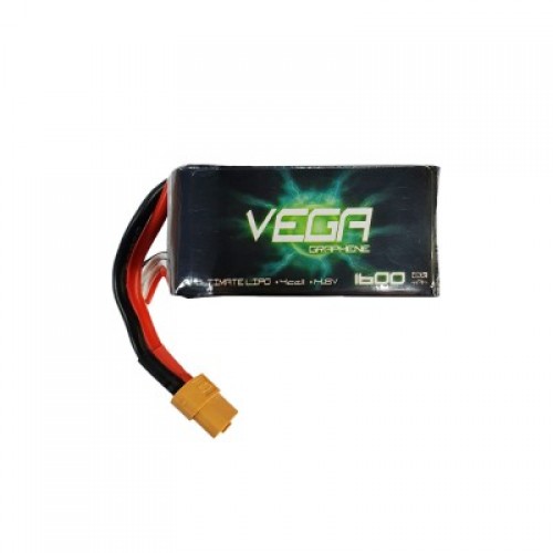�˾���ũ  [VEGA] ���� �׷��� 14.8V 1600mAh 120C ��Ƭ������ ���͸� - XT60