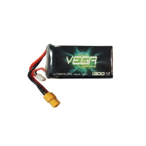 [�˾���ũ]  [VEGA] ���� �׷��� 3�� 11.1V 1300mAh 35C ��Ƭ������ ���͸� - XT60