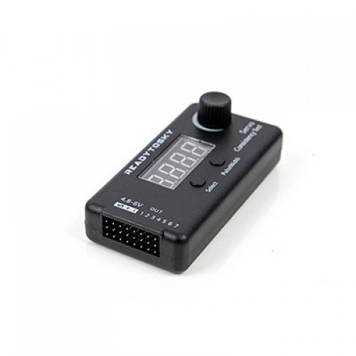 �˾���ũ SREA-220 [RTS] Digital Servo Tester/ESC Synchronizer(7 Servo/ESC/800~2200us) - ��Ƽ���Ϳ�