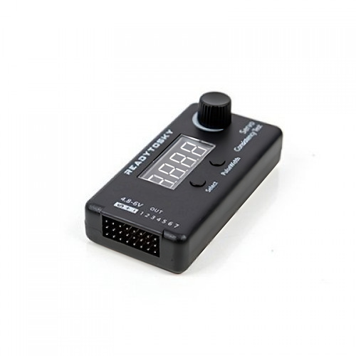 �˾���ũ SREA-220 [RTS] Digital Servo Tester/ESC Synchronizer(7 Servo/ESC/800~2200us) - ��Ƽ���Ϳ�
