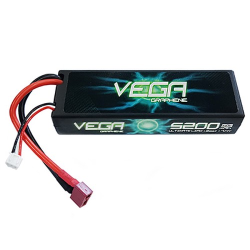 �˾���ũ  VEGA ���� �׷��� 2�� 7.4V 5200mAh 60C ��Ƭ������ ���͸� - �輱��