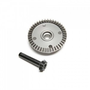 [TLR Racing] Front Differential Ring and Pinion Gear: 8XT