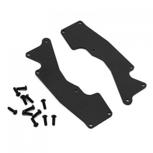 �˾���ũ TLR344047 [TLR Racing] Front Arm Inserts Carbon 8XT