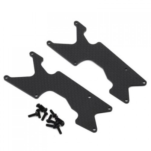 [�˾���ũ] TLR344048 [TLR Racing] Rear Arm Inserts Carbon 8XT