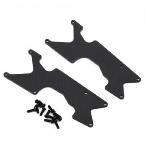 [TLR Racing] Rear Arm Inserts Carbon 8XT