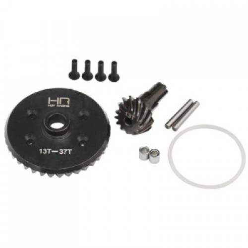 [�˾���ũ] HRAATF9337 [HOT RACING] Steel Helical Diff Ring/Pinion - BLX 3S 4S