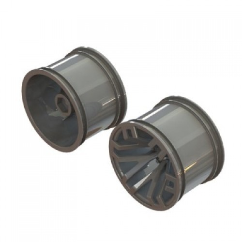 �˾���ũ ARA510125 [ARRMA] ARA510125 MT 2.8 WHEEL 14mm HEX (GUN METAL/2PCS)