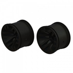 [ARRMA] AR510097 MT 2.8 Wheel 14mm Hex Black (2)