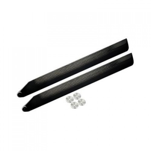 �˾���ũ MHE300X003 Carbon Fiber Main Blades, Blade 300 X (ī�� �����̵�)