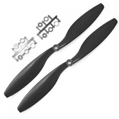 �˾���ũ  [GF] 1245 Slow Fly / ABS / Black, ����ġ (2pcs) �����緯