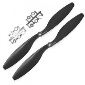 [GF] 1245 Slow Fly / ABS / Black, ����ġ (2pcs) �����緯