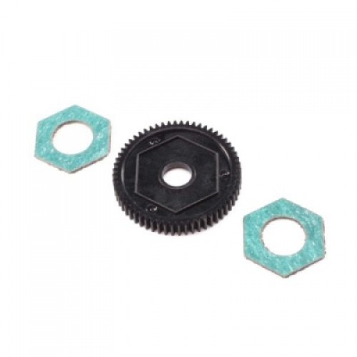 �˾���ũ LOS212016 [TEAM LOSI] Spur Gear with Slipper Pads, 60T 0.5M: Mini-T 2.0