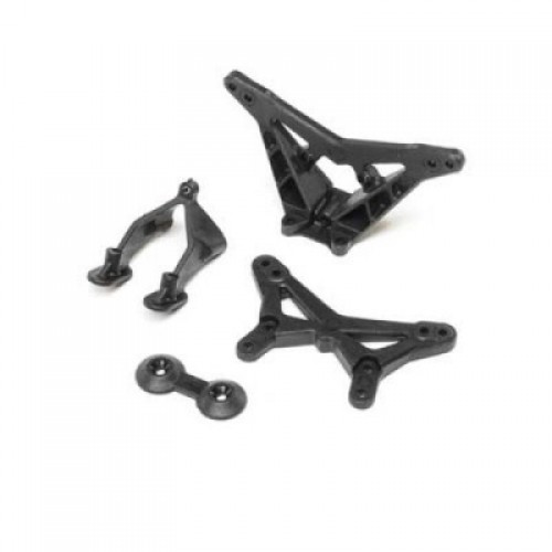 [�˾���ũ] LOS214012 [TEAM LOSI] FR/RR Shock Tower Wing Stay: Mini-B