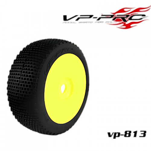 �˾���ũ VP813G-M4-RY [VP PRO RACING] (1:8 ���� Ÿ�̾� ��)���� VP-813G Gripz Evo M4 RY Rubber Tyre[glued] �Ѻ��� 2������
