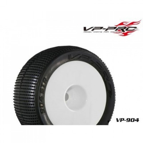 �˾���ũ VP904U-ORW-XSF [VP PRO RACING] (1:8 Ʈ���� Ÿ�̾� ��) �ͺ�Ʈ���� STR [Unglued] [Tyre��insert��zero offset White dish rim] Compound:15�� Extrem Supper Flexx 2pcs