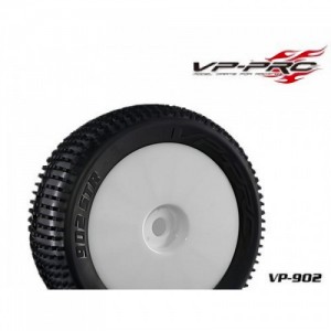 [VP PRO RACING] (1:8 Ʈ���� Ÿ�̾� ��) ī����[Unglued] [Tyre��insert��zero offset White dish rim] Compound:20 Supper Flexx �Ѻ��� 2������