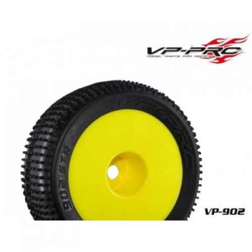 [�˾���ũ] VP902U-ORY-SF [VP PRO RACING] (1:8 Ʈ���� Ÿ�̾� ��)���� �÷��� ī����STR Cutoff STR 1/8 Truggy Rubber Tyre[Unglued][Tyre��insert��zero offset Yellow dish rim]SupperFlexx�Ѻ��� 2������