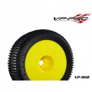 [VP PRO RACING] (1:8 Ʈ���� Ÿ�̾� ��)���� �÷��� ī����STR Cutoff STR 1/8 Truggy Rubber Tyre[Unglued][Tyre��insert��zero offset Yellow dish rim]SupperFlexx�Ѻ��� 2������