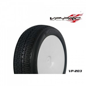 [VP PRO RACING] (1:10 ����� Ÿ�̾� ��) VP-203U-M3-RW 1/10 Friction 1/10 Offroad Buggy Front Rubber Tyre (2pcs) *** �Ѻ��� 2�� ����