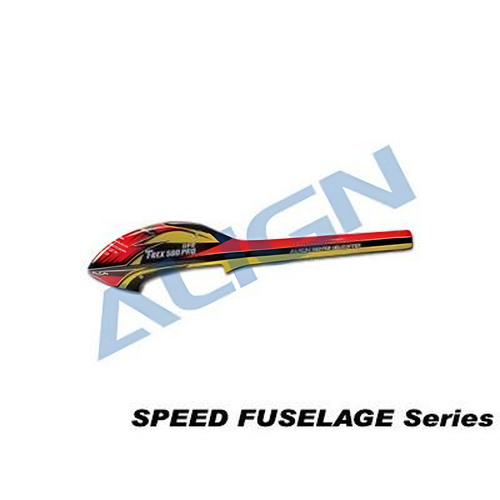 �˾���ũ HF5020T [ALIGN] T-Rex500E Speed Fuselage(Red&Yellow)