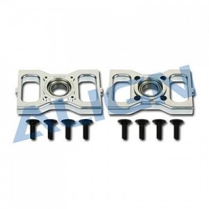 [ALIGN] T-Rex600N Metal Main Shaft Bearing Block/Silver