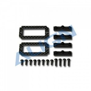 [ALIGN] T-Rex600 Carbon Fiber 18G Servo Adapter Plate