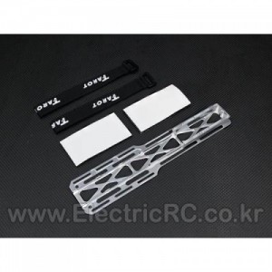 [TR] T-Rex600E PRO Metal Battery Mount (Silver)