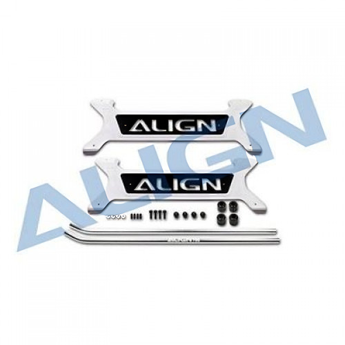 [�˾���ũ] H80F003XXW [ALIGN] T-Rex700/800E PRO Landing Skid (White)
