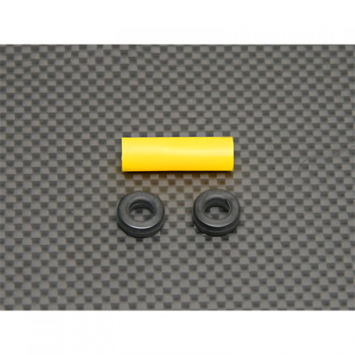 �˾���ũ H50083T-06 [ALIGN] T-Rex500 Feathering Shaft Sleeve Set(Yellow)