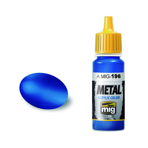 �˾���ũ CG0196 [MIG AMMO] [17ml]CG0196 WARHEAD METALLIC BLUE