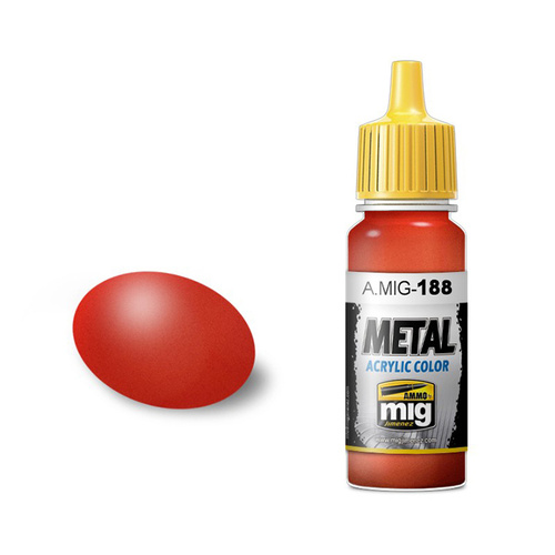 �˾���ũ CG0188 [MIG AMMO] [17ml]CG0188 METALLIC RED