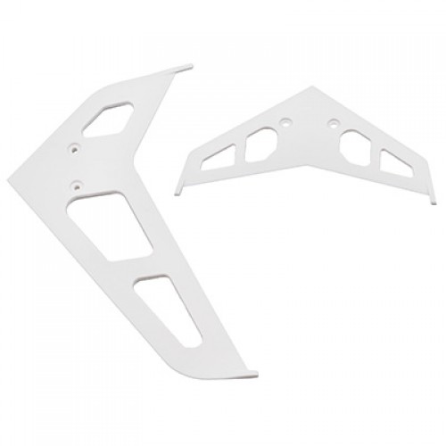 �˾���ũ BLH1672 [BLADE] Stabilizer/Fin Set, White: B450 