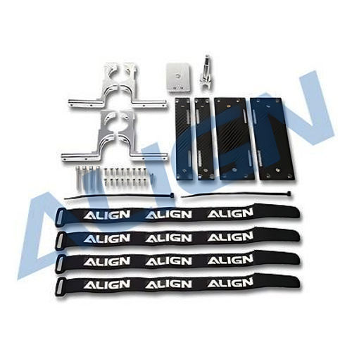 �˾���ũ H80T010XXT [ALIGN] T-Rex800E Auxiliary Battery/GPS Mount Set