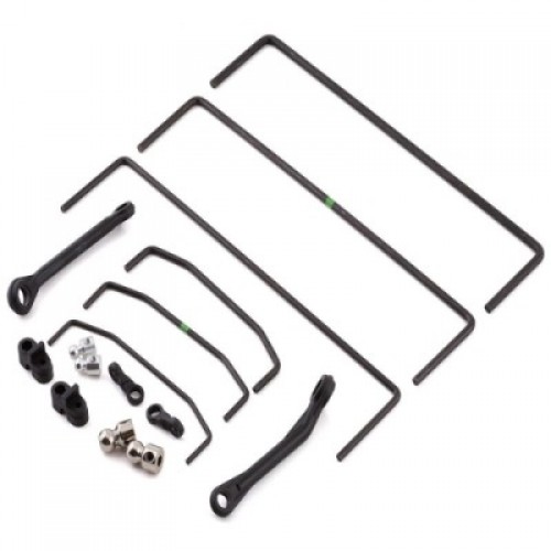 [�˾���ũ] LOS254068 [TEAM LOSI] Front & Rear Sway Bar Set (3): SBR 2.0